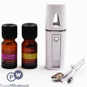 Mainstays 100% Pure Essential Oil Diffuser Set 3pc