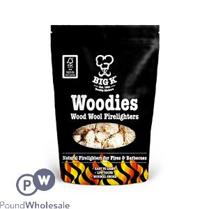 BIG K WOODIES WOOD WOOL FIRELIGHTERS