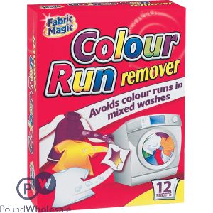 Fabric Magic Colour Run Remover 12 Pack