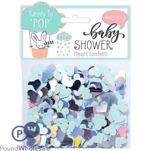Baby Shower Heart Confetti 30g