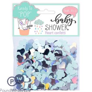 BABY SHOWER HEART CONFETTI 30G