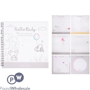 HUGS &amp; KISSES BABY RECORD BOOK