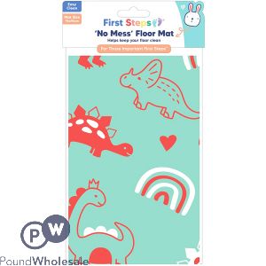 First Steps No Mess Baby Floor Mat 96cm X 96cm