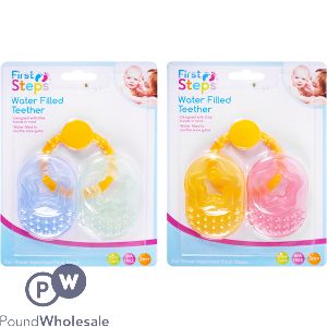 First Steps Water-Filled Baby Teether Keys Assorted