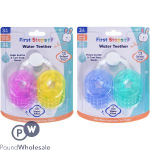 First Steps Water-Filled Baby Teether Keys Assorted