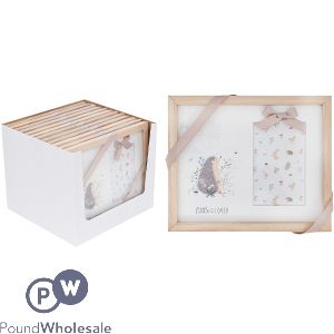 Hugs & Kisses Garden Tales Baby Photo Frame 15cm X 10cm Cdu