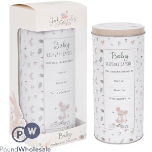 Hugs & Kisses Garden Tools Baby Memory Keepsake Capsule