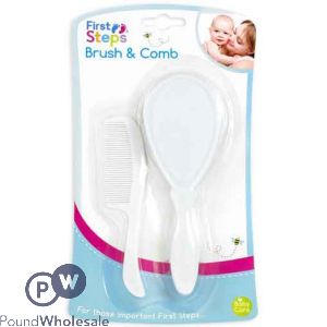 FIRST STEPS BRUSH &amp; COMB SET 