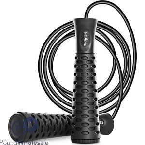 Fit2live Metal & Rubber Skipping Rope 9ft