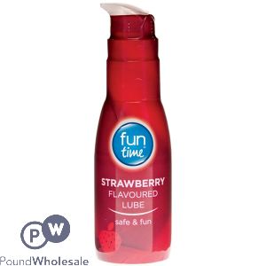 Fun Time Strawberry Flavoured Lubricant 75ml