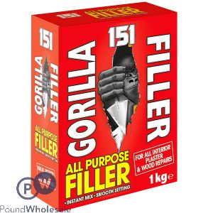 151 GORILLA FILLER ALL PURPOSE FILLER BOXED 1KG