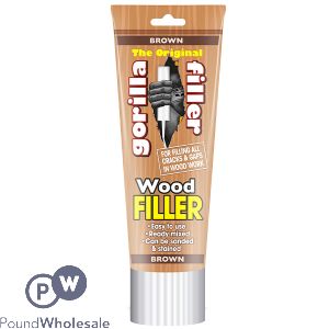 151 Gorilla Filler Original Brown Wood Filler 330g