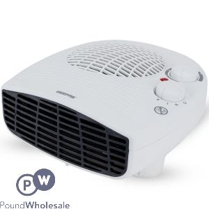 Geepas Energy Efficient Adjustable Portable Flat Fan Heater 2000w