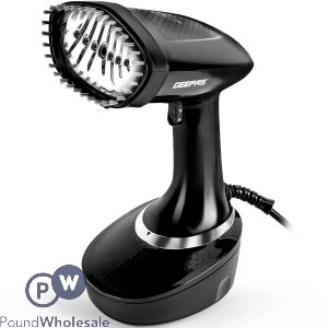 Geepas Black Handheld Garment Steamer 1500w