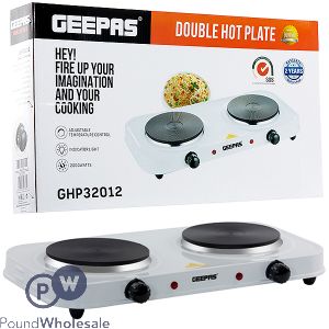 Geepas 2000w Double Hot Plate