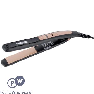 Geepas 360° Swivel Ceramic Hair Straighteners