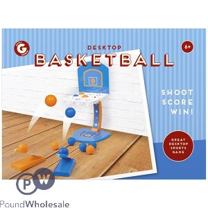 Gifts &amp; Gadgets Desktop Basketball Play Set