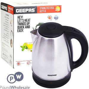 Geepas Stainless Steel Electric Kettle 1.8l