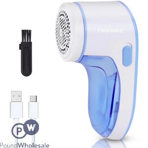Geepas Rechargeable Portable Lint Remover & Fabric Shaver