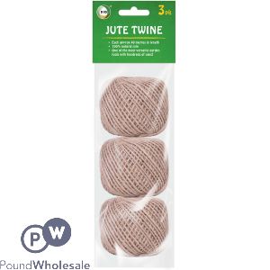 Did 100% Natural Jute Twine 40m 3 Pack