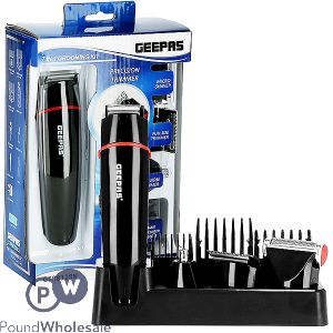 Geepas 7-in-1 Precision Trimmer Grooming Kit