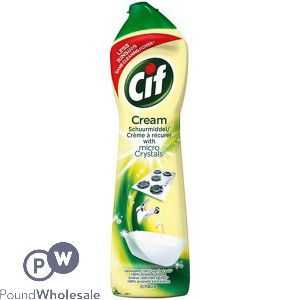 Cif Lemon Cream With Micro Particles 500ml