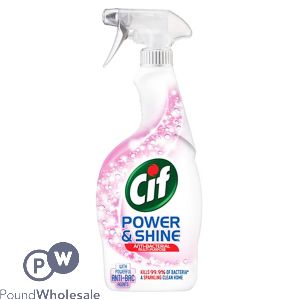 Cif Power & Shine Bleach Anti-bacterial Cleaning Spray 700ml