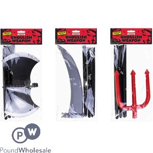 Halloween Ghoulish Weapon Assorted