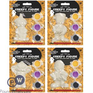 HALLOWEEN PAINT YOUR OWN FIGURE KIT ASSORTED