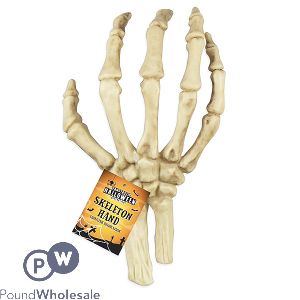 Halloween Skeleton Hand Decoration 20cm