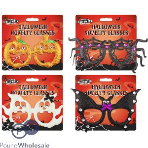 Halloween Novelty Glasses Assorted