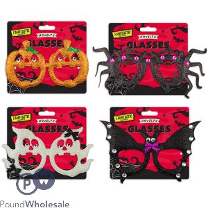 Halloween Novelty Glasses Assorted