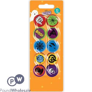 Halloween Assorted Mini Character Stamps 10 Pack