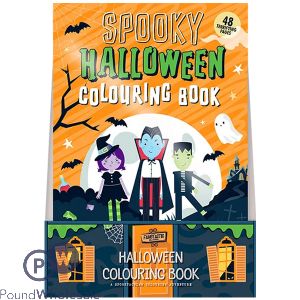 Halloween A4 Spooky Colouring Book 48 Pages