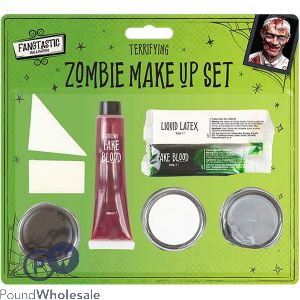 Halloween Terrifying Zombie Make-up Set 8pc