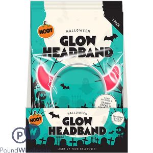 Hoot Halloween Glow Headband Set Cdu Assorted