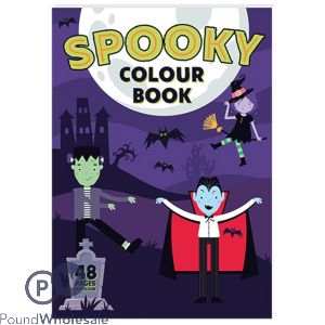 Halloween Spooky Colouring Book 48 Pages