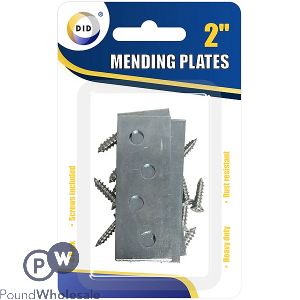 Did Heavy Duty Mending Plates 2" 4 Pack