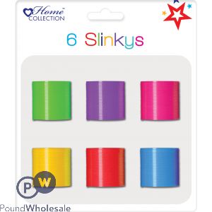 Party 6 X Slinkys Assorted Colours