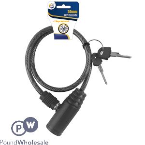 DID 55cm Bicycle Lock Assorted With 2 Keys