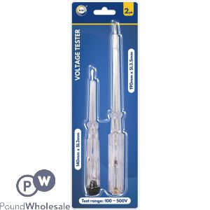 DID 100V-500V Voltage Tester Set 2 Pack
