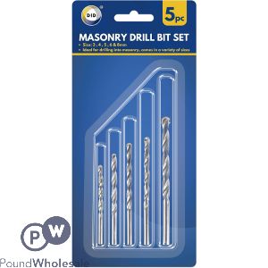 Did Masonry Drill Bet Set 5 Pack