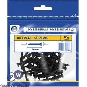 Did 30mm Drywall Carbon Steel Screws 115g