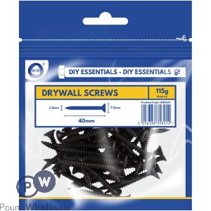 Did 40mm Drywall Carbon Steel Screws 115g