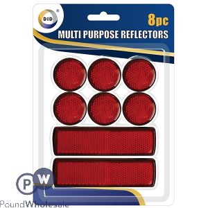 DID MULTI PURPOSE REFLECTORS 12PC