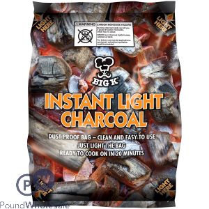 Big K Instant Light Charcoal 1kg