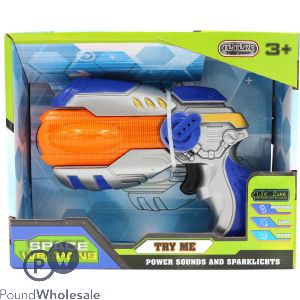 Space Weapon Toy Gun Battery Operated