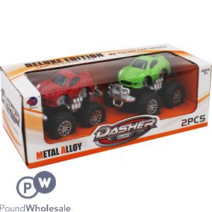 Die Cast Deluxe Edition Twin Monster Trucks 