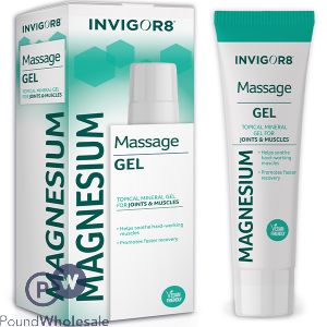Invigor8 Magnesium Topical Mineral Massage Gel 100ml