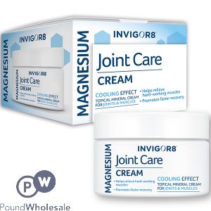 Invigor8 Magnesium Cooling Effect Joint Care Cream 100ml